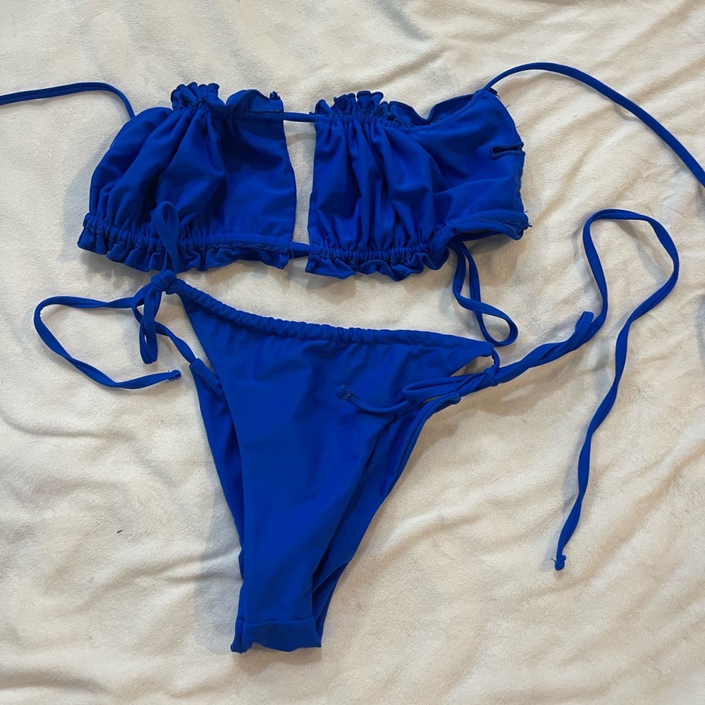 royal blue bikini